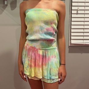Girls Tie Dye Romper